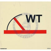 Marine Fire Sign, IMO Fire Control Symbol: 'A' Class Watertight Fire Door